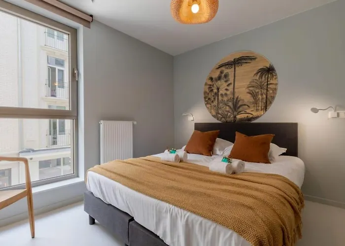 Апартаменты Huswell - At Sea - Modern 1 Bedroom Остенде